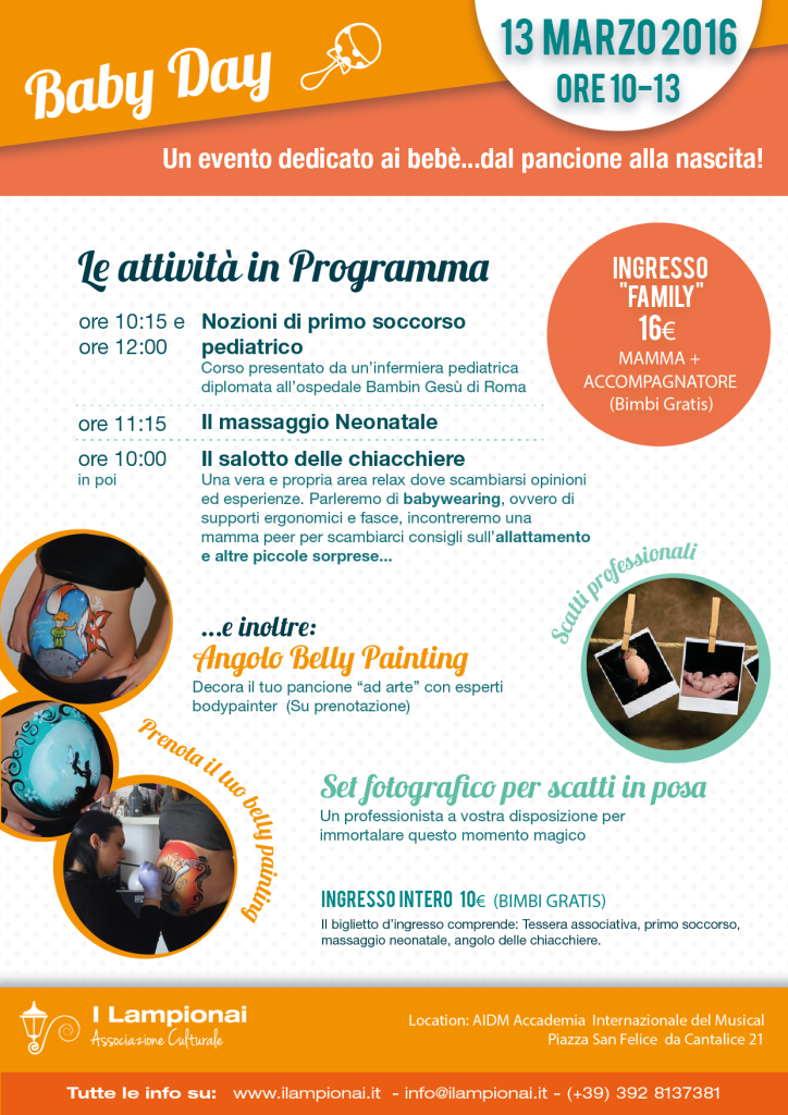 Baby Day - 13 Marzo 2016
